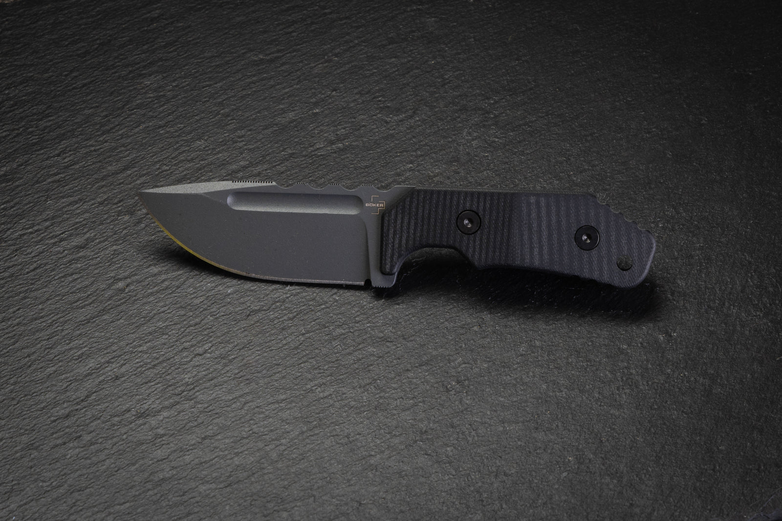 Boker Plus Little Dvalin Black Fixed Blade