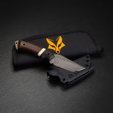 Exclusive "Lyons Blade" Tanto - Magnacut/Bog Oak, Bone and Burlap Micarta